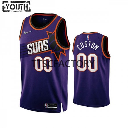 Maglia NBA Phoenix Suns Personalizzate Nike 2022-23 Icon Edition Viola Swingman - Bambino